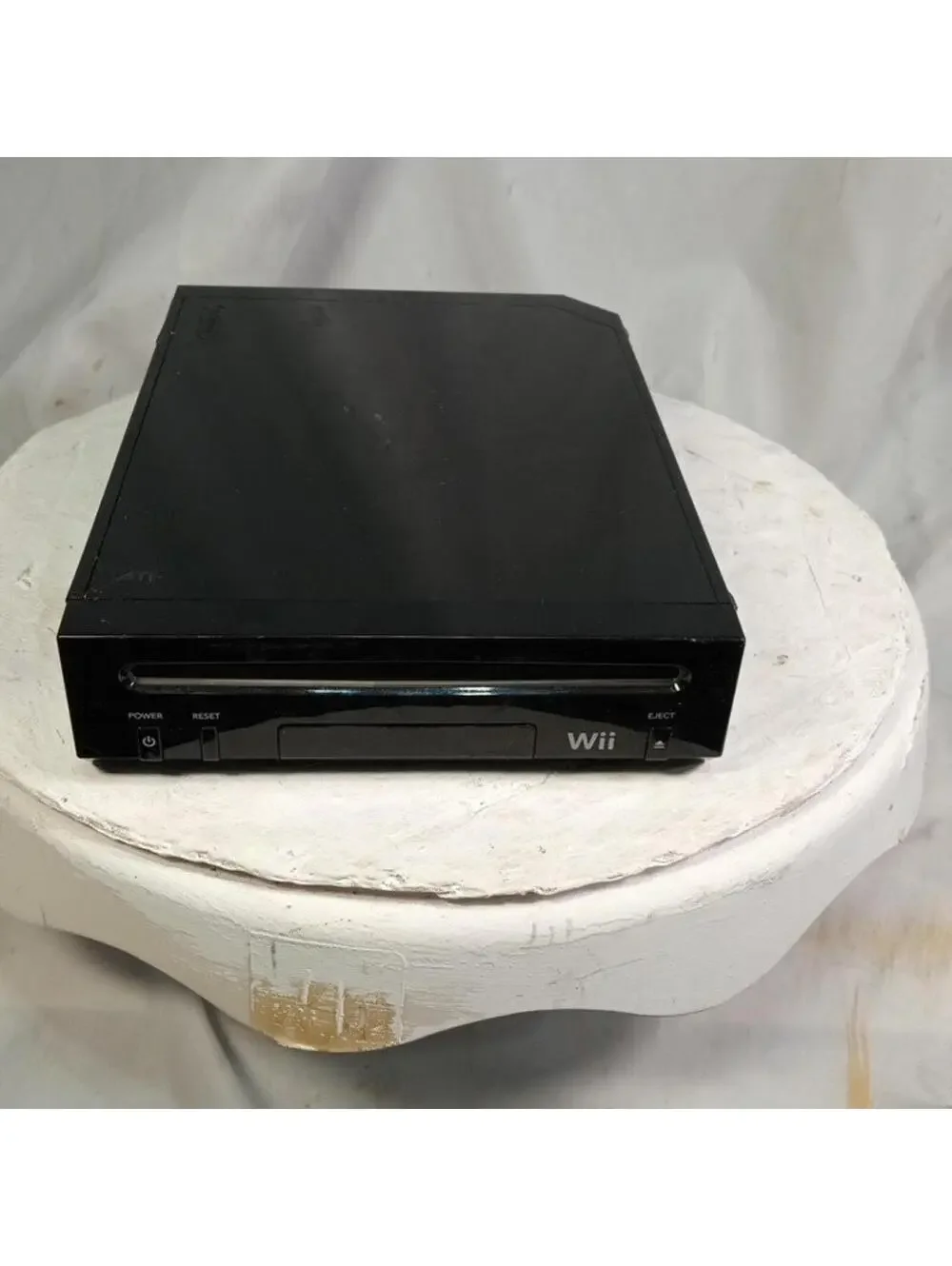 Nintendo Wii Console Family Edition Model RVL-101 Black Gaming System Tested